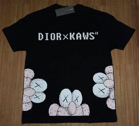 dior kaws black t shirt|kaws dior streetwear.